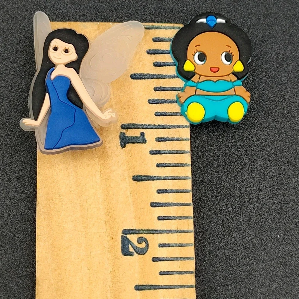 10 Cartoon Shoe Charms Cute Characters Fits Shoes Wristband Accessories New📸👀‎
